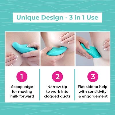 Breastfeeding Essentials Lactation Massager For Clogged Milk Ducts