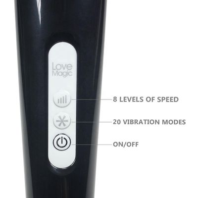 Cordless Personal Wand Massager For Back Neck Shoulder Deep Tissue Massage