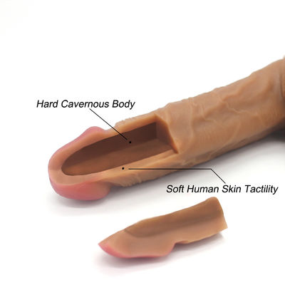 Double Layered 7" Artificial Penis For Women
