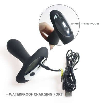4.56 Inch OEM ODM Rechargeable Vibrating Butt Plug For Women