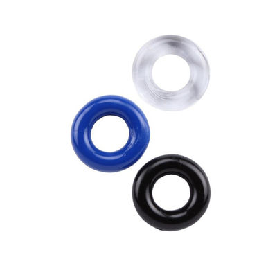 Love Magic 3pcs Donut Penis Ring For Ed Male Adult Toys Soft Stretchy